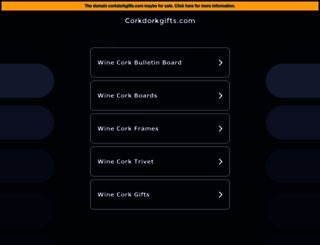 corkdorkgifts.com screenshot
