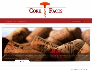 corkfacts.com screenshot