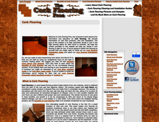 corkflooringpros.com screenshot