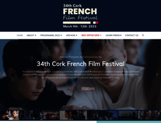 corkfrenchfilmfestival.com screenshot