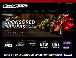 corksport.com screenshot