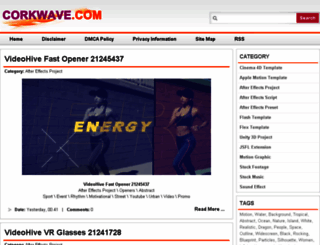 corkwave.com screenshot