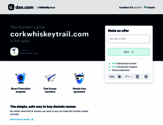 corkwhiskeytrail.com screenshot