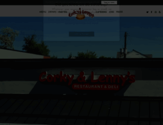 corkyandlennys.com screenshot