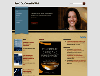 corneliawoll.org screenshot