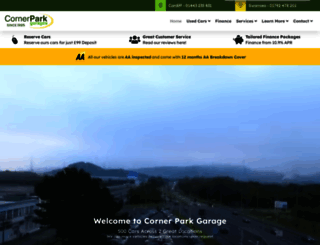 cornerpark.co.uk screenshot