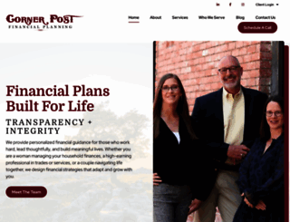 cornerpostfinancial.com screenshot