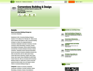 cornerstone-building-design-inc.hub.biz screenshot