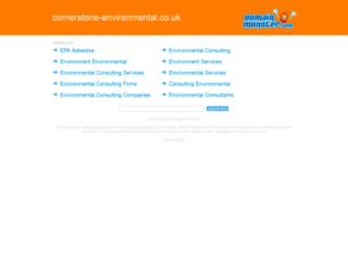 cornerstone-environmental.co.uk screenshot