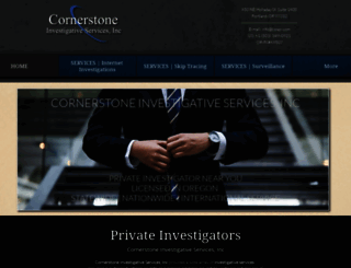 cornerstone-investigative-services.com screenshot