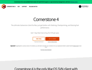 cornerstone.assembla.com screenshot