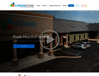 cornerstoneautismcenter.com screenshot