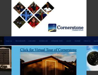 cornerstonechristianfl.org screenshot