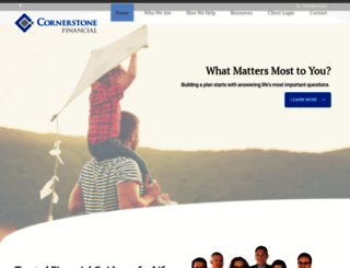 cornerstonefinl.com screenshot