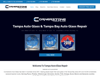 cornerstoneglassrepair.com screenshot