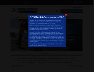 cornerstonepo.com screenshot