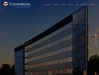 cornerstoneprojectsgroup.com screenshot