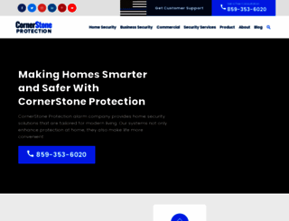 cornerstoneprotection.com screenshot