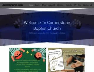 cornerstonesedalia.com screenshot