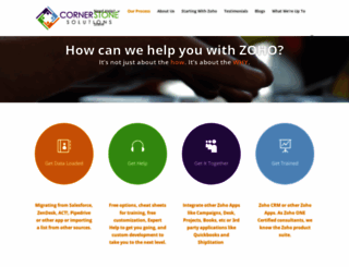 cornerstonesolutions.com screenshot