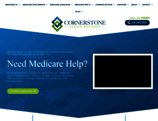 cornerstonesr.com screenshot