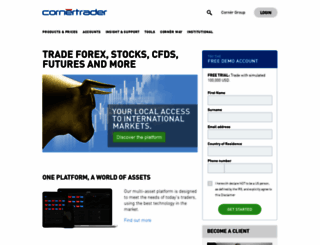cornertrader.com screenshot