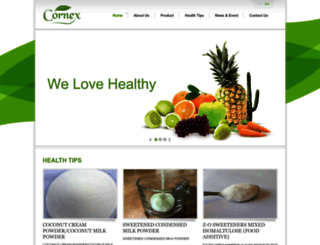 cornexhealth.com screenshot