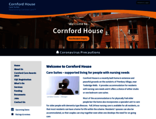 cornfordhouse.co.uk screenshot