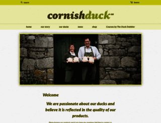 cornishduck.com screenshot