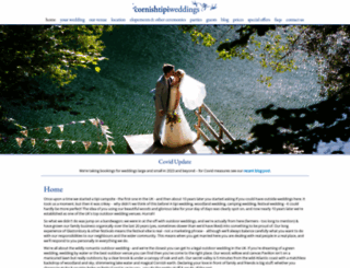 cornishtipiweddings.co.uk screenshot