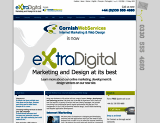 cornishwebservices.co.uk screenshot