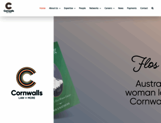 cornwalls.com.au screenshot