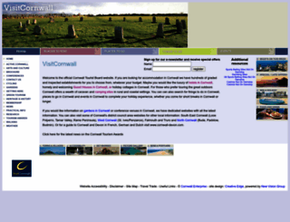 cornwalltouristboard.co.uk screenshot