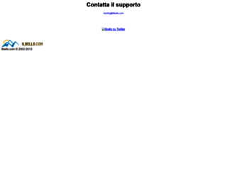 coroincanto.ilbello.com screenshot