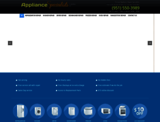 corona-appliancerepair.com screenshot