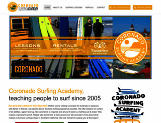 coronadosurfing.com screenshot