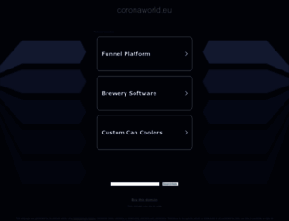 coronaworld.eu screenshot
