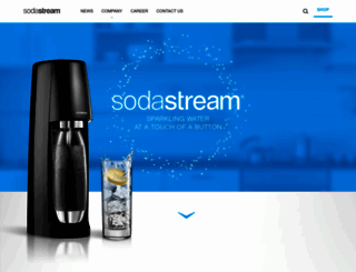 corp.sodastream.com screenshot
