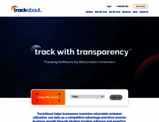 corp.trackabout.com screenshot