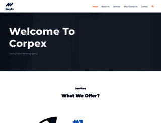 corpex.in screenshot