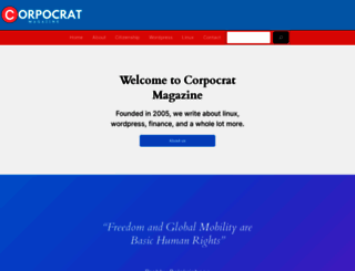 corpocrat.com screenshot