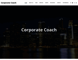 corporate-coach.com screenshot