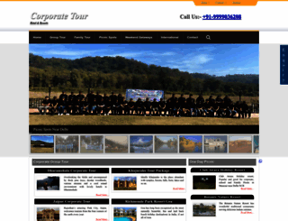 corporate-tours.com screenshot