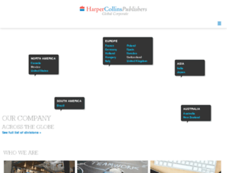 corporate.harpercollins.com screenshot