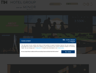 corporate.nh-hotels.com screenshot