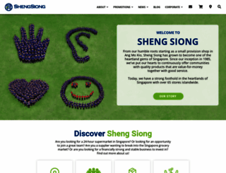 corporate.shengsiong.com.sg screenshot