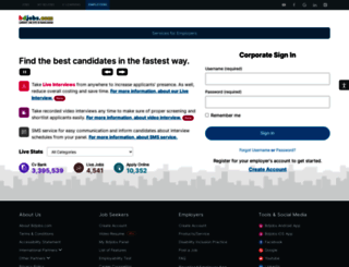 corporate2.bdjobs.com screenshot