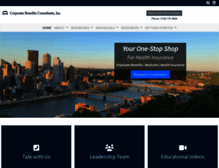 corporatebenefitsconsultants.com screenshot