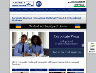corporateclothingwear.com screenshot