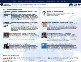 corporatecoachgroup.com screenshot